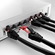 Cat6 S/FTP PIMF LSOH noir 0.5 mètres Cat6 S/FTP PIMF LSOH noir 0.5 mètres