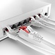 Cat6 S/FTP PIMF LSOH blanc 1 mètre Cat6 S/FTP PIMF LSOH blanc 1 mètre