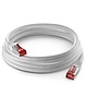 Cat6 S/FTP PIMF LSOH blanc 3 mètres Cat6 S/FTP PIMF LSOH blanc 3 mètres