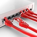 Cat6 S/FTP PIMF LSOH rouge 1 mètre Cat6 S/FTP PIMF LSOH rouge 1 mètre