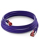 Cat6 S/FTP PIMF LSOH violet 10 mètres Cat6 S/FTP PIMF LSOH violet 10 mètres