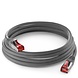 Cat6 S/FTP PIMF LSOH gris 10 mètres Cat6 S/FTP PIMF LSOH gris 10 mètres