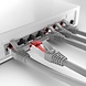 Cat6 S/FTP PIMF LSOH gris 10 mètres Cat6 S/FTP PIMF LSOH gris 10 mètres
