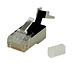CAT6 Connector RJ45 met hulpstuk - Shielded 10 stuks CAT6 Connector RJ45 met hulpstuk - Shielded 10 stuks