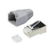 Connecteur CAT6 avec passe-fil RJ45 - Blindé 10 pièces Connecteur CAT6 avec passe-fil RJ45 - Blindé 10 pièces