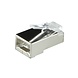 Connecteur CAT6 avec passe-fil RJ45 - Blindé 10 pièces Connecteur CAT6 avec passe-fil RJ45 - Blindé 10 pièces