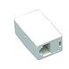 RJ45 CAT 5e Modulair koppelstuk wit RJ45 CAT 5e Modulair koppelstuk wit
