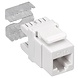 CAT6 Keystone RJ45 non blindé blanc CAT6 Keystone RJ45 non blindé blanc