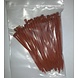 Attaches de câble 100mm marron 100 pcs Attaches de câble 100mm marron 100 pcs