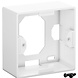 Combi Inbouw + opbouwdoos wit CAT6 2x RJ45 afgeschermd LSA 3.5 cm diep Combi Inbouw + opbouwdoos wit CAT6 2x RJ45 afgeschermd LSA 3.5 cm diep
