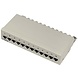 Panneau de brassage Cat6A à 12 ports RAL 7035 Panneau de brassage Cat6A à 12 ports RAL 7035