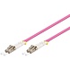 Câble à fibre optique duplex OM4 50/125 LC-LC 0.5 M Câble à fibre optique duplex OM4 50/125 LC-LC 0.5 M