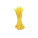Attaches de câble 140mm jaune 100 pcs Attaches de câble 140mm jaune 100 pcs