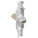 CAT5e Toolless connector met tule RJ45 - Unshielded CAT5e Toolless connector met tule RJ45 - Unshielded