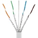 Cat7 25M Wit FTP/LSOH platte patchkabel (netwerkkabel op rol) Cat7 25M Wit FTP/LSOH platte patchkabel (netwerkkabel op rol)