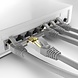 Cat6a S/FTP PIMF LSOH gris 3 mètres Cat6a S/FTP PIMF LSOH gris 3 mètres