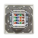 Inbouwdoos signaalwit CAT6a 2x RJ45 afgeschermd LSA RAL 9003 Inbouwdoos signaalwit CAT6a 2x RJ45 afgeschermd LSA RAL 9003