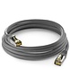 Cat6a S/FTP PIMF LSZH gris 5 mètres Cat6a S/FTP PIMF LSZH gris 5 mètres