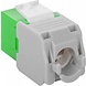 CAT6a Keystone RJ45 non blindé vert CAT6a Keystone RJ45 non blindé vert