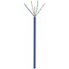 U/UTP CAT6a rigide 305M 100% cuivre bleu (câble réseau en bobine) U/UTP CAT6a rigide 305M 100% cuivre bleu (câble réseau en bobine)