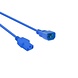 Cordon d'alimentation C14 - C13 3x 0.75mmBleu 0.6m Cordon d'alimentation C14 - C13 3x 0.75mmBleu 0.6m