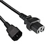 Netsnoer C14 - C15 3x 0.75mmZwart 1.8m Netsnoer C14 - C15 3x 0.75mmZwart 1.8m