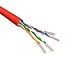 Câble Cat5e U/UTP Flexible AWG24 PVC Rouge 500m 100% cuivre Câble Cat5e U/UTP Flexible AWG24 PVC Rouge 500m 100% cuivre