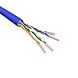 Câble U/UTP CAT6 flexible 500m 100% cuivre bleu Câble U/UTP CAT6 flexible 500m 100% cuivre bleu