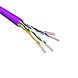 Câble Cat.6 U/UTP Flexible AWG24 LSZH Violet 500m 100% cuivre Câble Cat.6 U/UTP Flexible AWG24 LSZH Violet 500m 100% cuivre