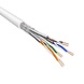 Cat.6 S/FTP Kabel Soepel AWG26 LSZH Wit 500m 100% koper Cat.6 S/FTP Kabel Soepel AWG26 LSZH Wit 500m 100% koper