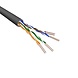 Cat.6A U/UTP Câble Flexible AWG24 LSZH Noir 500m 100% cuivre Cat.6A U/UTP Câble Flexible AWG24 LSZH Noir 500m 100% cuivre