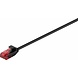 Cat6 2M noir SLIM câble UTP 100% cuivre Cat6 2M noir SLIM câble UTP 100% cuivre