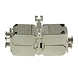 Toolless CAT6a Extender/Junction Box volledig afgeschermd Toolless CAT6a Extender/Junction Box volledig afgeschermd