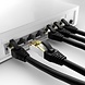 Cat6a S/FTP PIMF LSOH noir 0.25 mètres Cat6a S/FTP PIMF LSOH noir 0.25 mètres