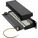 CAT 6a 10 inch patch panel 12 poorts CAT 6a 10 inch patch panel 12 poorts