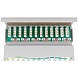 CAT 6 Mini/Desktop Patch Panel 12 Poorts grijs CAT 6 Mini/Desktop Patch Panel 12 Poorts grijs
