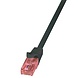 UTP Cat6 1m noir LSZH - 100% cuivre UTP Cat6 1m noir LSZH - 100% cuivre