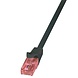 UTP Cat6 10m noir LSZH - 100% cuivre UTP Cat6 10m noir LSZH - 100% cuivre