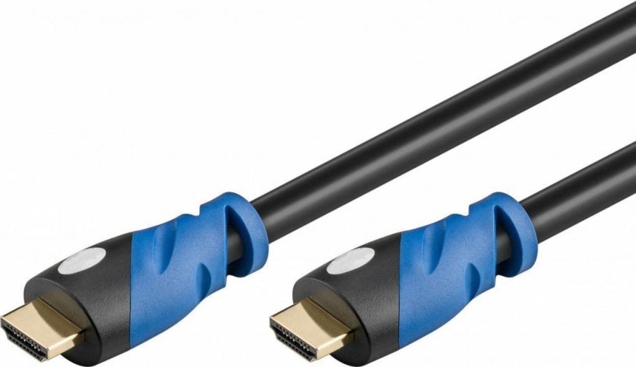 Pædagogik hvor ofte Mediate Premium High Speed HDMI™ cable with Ethernet, gold-plated 2 M -  Networkdiscount.com