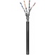 Bintra SFTP Câble extérieur CAT6a rigide 100M 100% cuivre (câble réseau sur bobine) Bintra SFTP Câble extérieur CAT6a rigide 100M 100% cuivre (câble réseau sur bobine)