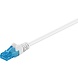 CAT6a U/UTP LSZH blanc 0.25 mètres CAT6a U/UTP LSZH blanc 0.25 mètres