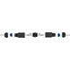 Connecteur extérieur CAT6 RJ45, étanche à la poussière et à l'eau Connecteur extérieur CAT6 RJ45, étanche à la poussière et à l'eau