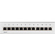 CAT6 Mini/Panneau de brassage de bureau 12 ports STP blindé Blanc CAT6 Mini/Panneau de brassage de bureau 12 ports STP blindé Blanc
