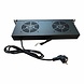OEM 1U ventilatorpakke med 2 ventilatorer inkl. digital termostat OEM 1U ventilatorpakke med 2 ventilatorer inkl. digital termostat