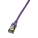 CAT6a U/FTP Ultraflex, 100% cuivre, violet, 0.3M CAT6a U/FTP Ultraflex, 100% cuivre, violet, 0.3M