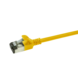 CAT6a U/FTP Ultraflex, 100% cuivre, jaune, 0.5M CAT6a U/FTP Ultraflex, 100% cuivre, jaune, 0.5M