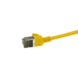 CAT6a U/FTP Ultraflex, 100% cuivre, jaune, 0.5M CAT6a U/FTP Ultraflex, 100% cuivre, jaune, 0.5M