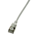 CAT6a U/FTP Ultraflex, 100% cuivre, gris, 0.3M CAT6a U/FTP Ultraflex, 100% cuivre, gris, 0.3M