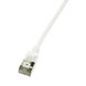 CAT6a U/FTP Ultraflex, 100% cuivre, blanc, 0.5M CAT6a U/FTP Ultraflex, 100% cuivre, blanc, 0.5M