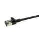 CAT6a U/FTP Ultraflex, 100% cuivre, noir, 0.3M CAT6a U/FTP Ultraflex, 100% cuivre, noir, 0.3M